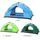 Family Wholesale Single Layer Pop Up 3 4 Persons Anti-uv Large Family Camping Tents For Sale In Stock