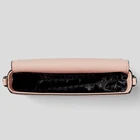 Hand Bag Hand Bag Shoulder OEM ODM Custom Vegan Leather Shoulder Strap Handle Ladies Square Hand Bag Ladies Handbag