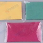 beautiful mikrofibra cleaning cloth polar fleece packed in pvc bag