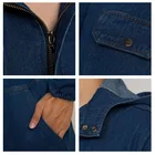 Uniform Mens Coveralls Labor Protection Clothes Men Overalls For Women Denim Factory Uniform