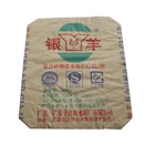 High quality 490mm width biodegradable kraft paper cement bag