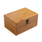 Custom Logo OEM Wooden Bamboo Packaging Box For Gift