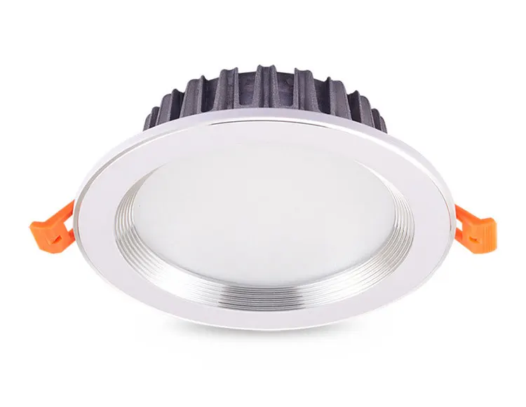 Aluminium Indoor Home kitchen Modern 18w Round Smd Led Recessed Ceiling Down Light