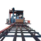 Q69 high effecience series steel profiles shot blasting machine for sale puhua/sand blaster
