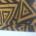 Fancy fashion design triangle nylon mesh jacquard fabric polyester knitted fabric with metallic yarn/lurex