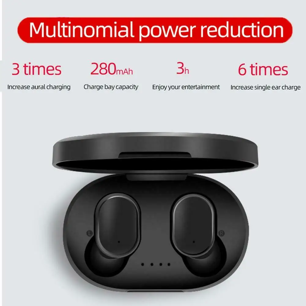 2019 hot selling sports bluetooth earphone A6S on Amazon for Red mi/Airdots - ANKUX.COM