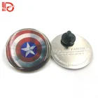 High quality Factory Custom metal epoxy lapel pin badge for souvenir