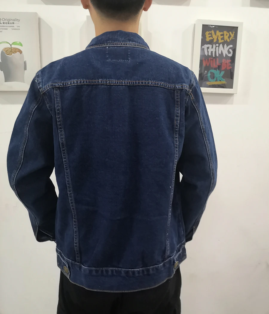 Factory High Quality Fashion Denim Custom Jackets Jean Jacket Men