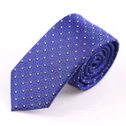Blue Stars Ties Custom Silk Woven Jacquard Necktie Star Tie business ties set#19