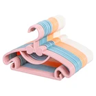 Clothes Pants Wholesale Plastic Bow Clothes Hangers Children's Multifunctional Coats And Pants Rack