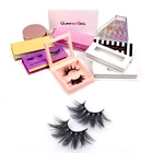 Lashbeauty Ready To Ship Mink 25 mm 3d Mink Eyelash Vendor With Private Label