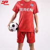 Customized player name and number printed adult and child football t shirt high quality team soccer jerseys