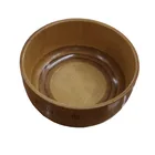 Biodegradable Baby Bamboo Bowl Salad Chopper Bowl Fruit Bamboo Bowls
