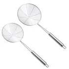 Stainless Steel Mesh Strainer/Skimmer/Steamer/Fryer Basket/wire spider strainer