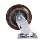 High quality heavy duty 6 " polyurethane industrial caster wheel