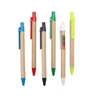 Wholesale ECO Friendly Custom Ball Recycled Paper Promotion Ballpoint Pen With Logo