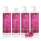 Pure Keratin Treatment Brazilian Keratin Hair Straightening Cream And Clarifying Purifying Shampoo Set