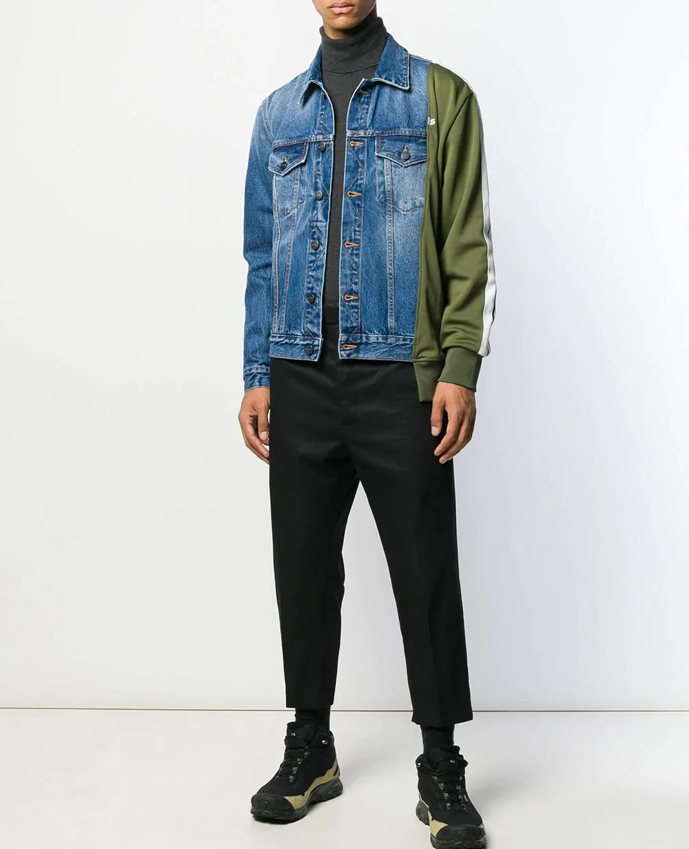 Top Design Good Brand Jeans Men Jackets Fashionable Denim Jacket Custom Leather Jacket