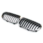 High Quality Car Body Parts ABS Front Grill Mesh Chrome/Black/Gloss Black One Slat For BMW 1 Series F52 2016-Now