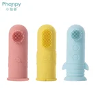 Phanpy Silicone Finger Toothbrush Infants Teeth Clear Massage Care Baby Finger Toothbrush For Children