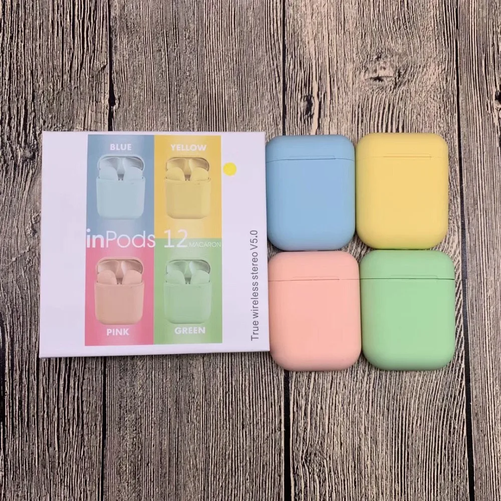 2019 Hot earphone inpods 12 earphone i7s i9s i11 i12 Tws Wireless invisible earbuds factory price earphone - ANKUX.COM