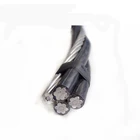 1-35KV電気オーバーヘッドabcケーブル用覆わライン/デュプレックス/三重/quadruplexサービスドロップでaac、aaac、acsr導体