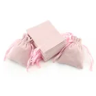 Jewelry Cosmetic Bag Drawstring Most Popular Velvet Drawstring Cosmetic Jewelry Pouch Bag With Printed Logo
