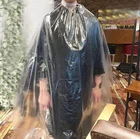 N1188-100pcs/Bag Disposable Barber Cape Waterproof Protect Protect Hairdressing Cape barber Capes