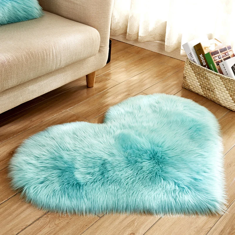 6 x Al por mayor Koala Imitación Piel Rugs Alfombras Diseñador Fluffy Cálido Alfombra Dormitorio