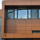 Cladding Decorative Building ACP External Wall Cladding Wood Grain Aluminium Composite Panel