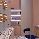 Countertop light Grey White Pink Cement made Colorful Inorganic Terrazzo Tiles/Slabs