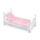 Wood Toys Doll Bed New Diy Toys Hot Sale High Quality Wooden Doll Carry Bed Doll Bed Wood