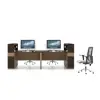 Zhongshan Office Furniture Modern Partition Office MFC workstation Modular Executive Office Desk