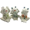 Hotsale White Ceramic Frog For Garden Decoration