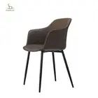 PU armchair Pu dining chair Armrest dining chair
