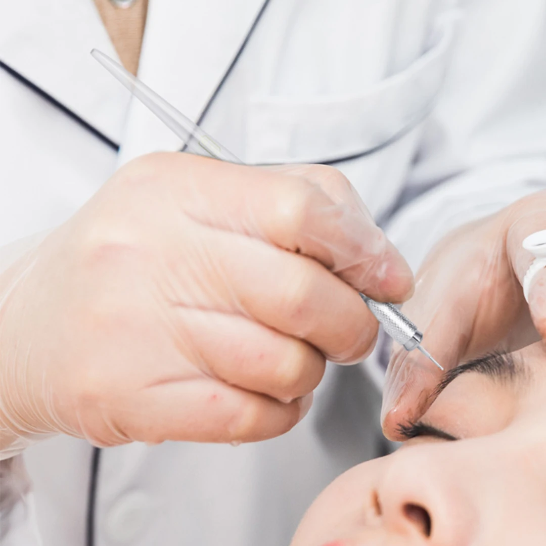 15cm Transparent Plastic Microblading Tattoo Pen for Easy Operation Permanent Makeup