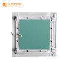Aluminum Wall Access Hatch/Panel/Door With Gypsum Board For Ceiling