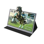 Full HD 1080p IPS 4K 15.6 inch Portable LCD Display Gaming Monitor for Laptop Mobile
