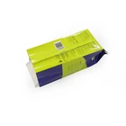 Custom printed heat seal wet wipes plastic roll paper tissue packing bag