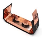 Eyelashes Mink Fur Eyelash Wholesale High Quality Mink Eyelashes Private Label 100% Real 3D Mink Fur Eyelashes