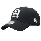 Custom made small MOQ baseball cap with 3D embroidery logo and sticker