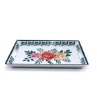 Chinese Style Flower Restaurant Melamine Serving Tray