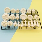 22 piece new fondant flower cake cupcake deration moulds and cutter tool set cake decorating supplies kit
