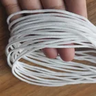 Nylon polyamide elastic rope 3mm circular belt Disposable mouth muffle rope Spandex stretch rope ear loops