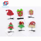 new arrival cute christmas hair clips decoration for girls