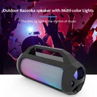 Dj Speakers Speaker Colorful Speakers Multi Color Lights Meirende Karaoke Handle Dj Bluetooth Speakers With Mic Karaoke