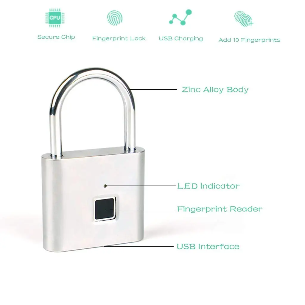 bluetooth padlock