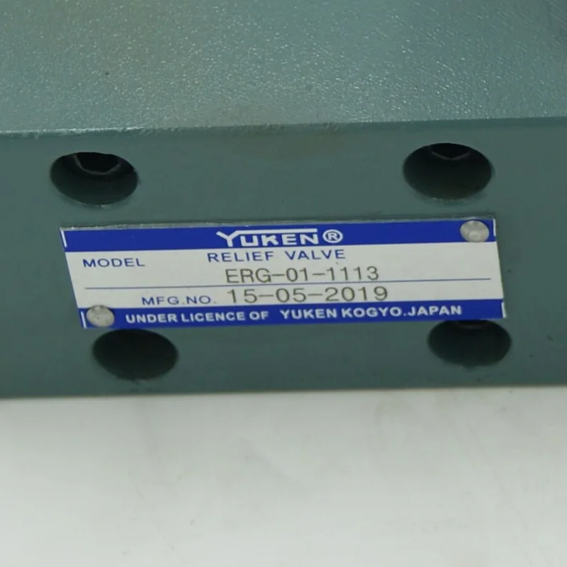 YUKEN ERG-01-1113 Proportional relief valve for  plunger pump
