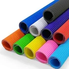 wholesale price china factory color corrugated paper roll craft of corrugated paper for kids