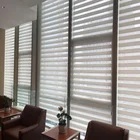 QIDA Fashion window blinds zebra new design light filtering for hotel